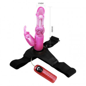 Strap on sa rotacijom | VIBRATING AND ROTATING STRAP ON