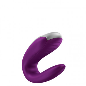 Vibrator za parove aplikacija | Satisfyer Double Fun Violet
