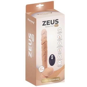 Vibro dildo sa pomeranjem Zeus i lubrikant | KOMBINUJ I UŠTEDI 137