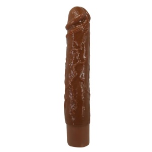 Crni realistični vibrator 22cm | Osric