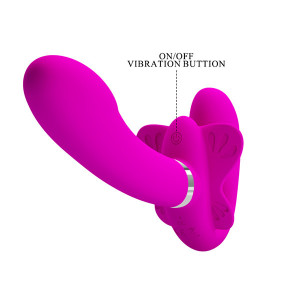 Dupli vibrirajući strap on | Valerie