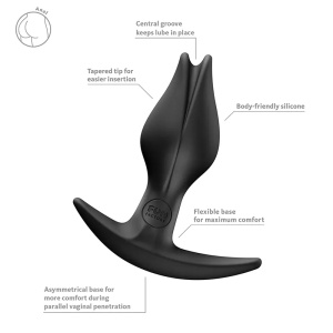 Fun Factory BOOTIE FEM Black | Analni dildo