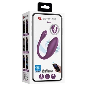 Ljubicasto vibro jaje na aplikaciju | Dona