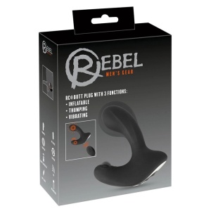 Masažer prostate 3 funkcije | RC Butt Plug with 3 functions