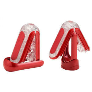 TENGA Flip 0 (Zero) Red Warmer Package