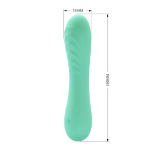 Mint silikonski vibrator | Alexisrose