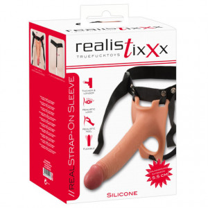 Nakitnjak od mekanog silikona | Realistixxx Strap-on Sleeve