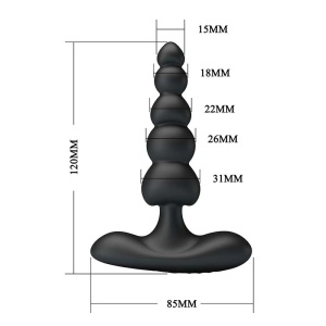 Rebrasti analni vibrator | Corban
