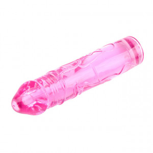 Roze TPE dildo 18cm | Pink TPE Dildo 18cm