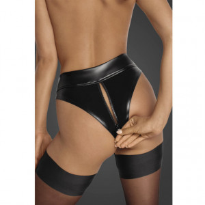 Seksi gaćice sa dvostranim rajsferšlusom | Powerwetlook Panties with 2 way zipper