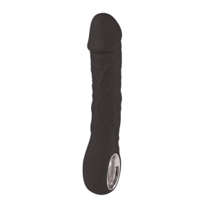 Silikonski vibrator Prometheus black i lubrikant | KOMBINUJ I UŠTEDI 120