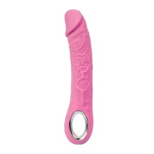 Silikonski vibrator Prometheus pink i lubrikant | KOMBINUJ I UŠTEDI  121
