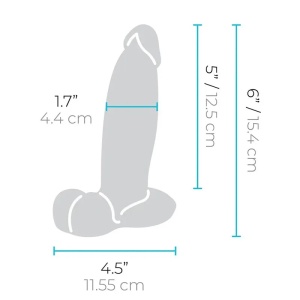 Ultra Realistični Dildo | b-Vibe Slipskin Girthy 16cm
