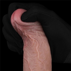 Veliki silikonski vibrator 27cm | 11in REAL SOFTEE