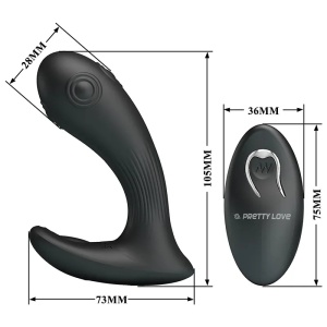 Vibrator sa bežičnim daljinskim | Mirabelle