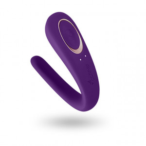 Vibrator za parove ljubičaste boje | Satisfyer Double Classic