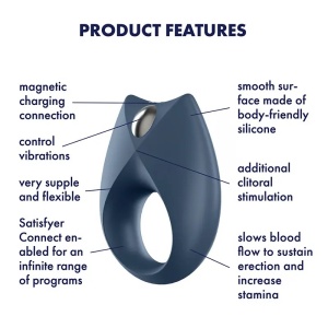 Vibro prsten aplikacija | SATISFYER ROYAL ONE RING VIBRATOR
