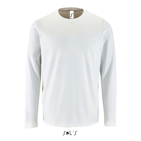 TRICOU SIMPLU SOLS Maneca Lunga Imperial Alb