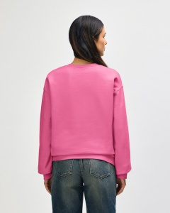 Bluza vatuita Gildan Midweight roz lemonade  - sf000 - pink lemonade  - bluza unisex hanorac pentru personalizare - ADOR.ro