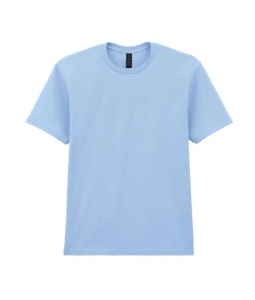 TRICOU bumbac unisex GILDAN MidWeight ® albastru cer - gi65000 - imprimat / evenimente / echipament depozit ADOR.ro