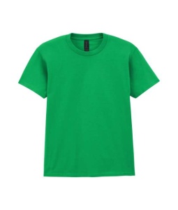 Tricou copii bumbac Gildan Midweight verde irish