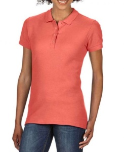 TRICOU dama POLO GILDAN Softstyle® roz somone