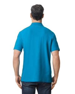 TRICOU unisex POLO bumbac GILDAN Softstyle® albastru sapphire - 64800 - tricou polo pentru personalizare - ADOR.ro