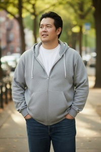 HANORAC cu fermoar GILDAN Heavy Blend 3XL-5XL