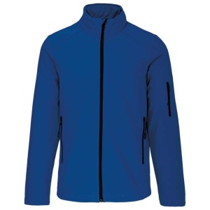 Jacheta Softshell Kariban albastru royal - ADOR.ro