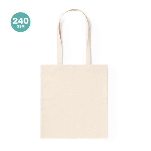 Sacosa bumbac bretele lungi natur 240g