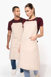 Șorț cu pieptar Kariban Organic