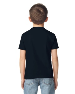 TRICOU copii bumbac GILDAN Midweight negru - tricou pentru personalizari cu eticheta detasabila - 65000b - depozit en-gros ADOR.ro