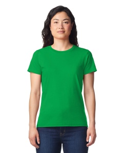TRICOU bumbac dama GILDAN Midweight verde irish