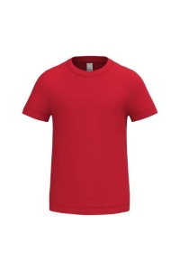 TRICOU tehnic sportiv copii IdealBasic rosu - echipament sportiv - tricou pentru personalizare - ADOR.ro