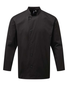 Tunica bucatar cu maneca lunga Premier Essential neagra - echipament bucatar
