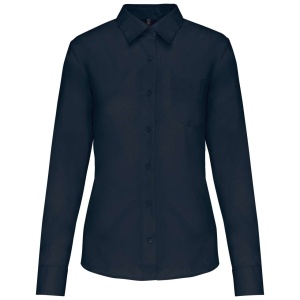 Camasa femei cu maneca lunga navy bleumarin Kariban Jessica