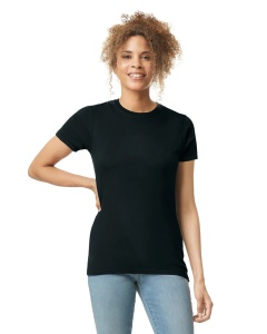 TRICOU bumbac damă GILDAN SoftStyle ® negru