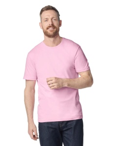 TRICOU bumbac GILDAN SoftStyle ® roz deschis