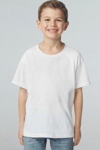 TRICOU copii alb GILDAN Midweight®