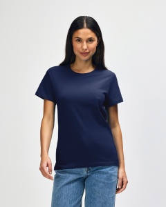 TRICOU dama GILDAN Softstyle® Midweight albastru navy