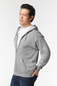 Hanorac cu fermoar gri 3xl 4xl 5xl