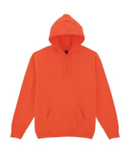 Hanorac cu gluga unisex  Gildan HeavyBlend 4XL 5XL orange portocaliu - ADOR.ro
