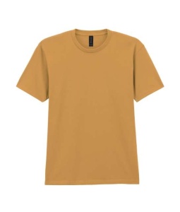TRICOU simplu bumbac barbati GILDAN MidWeight ® galben mustar - gi65000 - imprimat / evenimente / uniforma depozit ADOR.ro