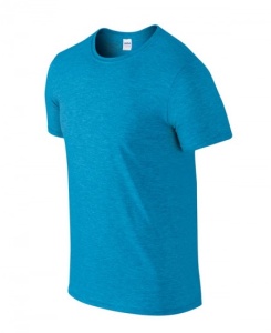 TRICOU bumbac GILDAN SoftStyle ® albastru antique sapphire