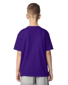 TRICOU copii bumbac GILDAN Softstyle® mov - tricou basic pentru personalizari - 64000b - depozit en-gros ADOR.ro