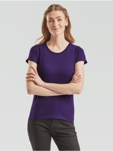 TRICOU damă mov FRUIT of the LOOM Valueweight