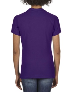 TRICOU dama POLO GILDAN Premium gri sport - Img 2