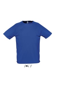 TRICOU tehnic poliester unisex SOLS Sporty albastru royal - ADOR.ro