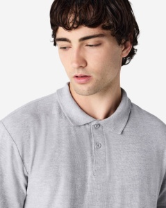 TRICOU POLO bumbac GILDAN Softstyle® gri sport - Img 2