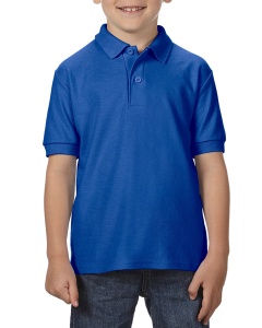 TRICOU POLO copii Gildan Pique albastru royal